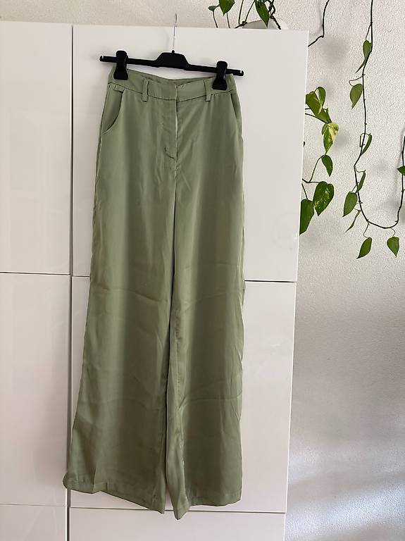 Pantalon coton homme MENS Madrid-U 2046 touché peau de pêche vert