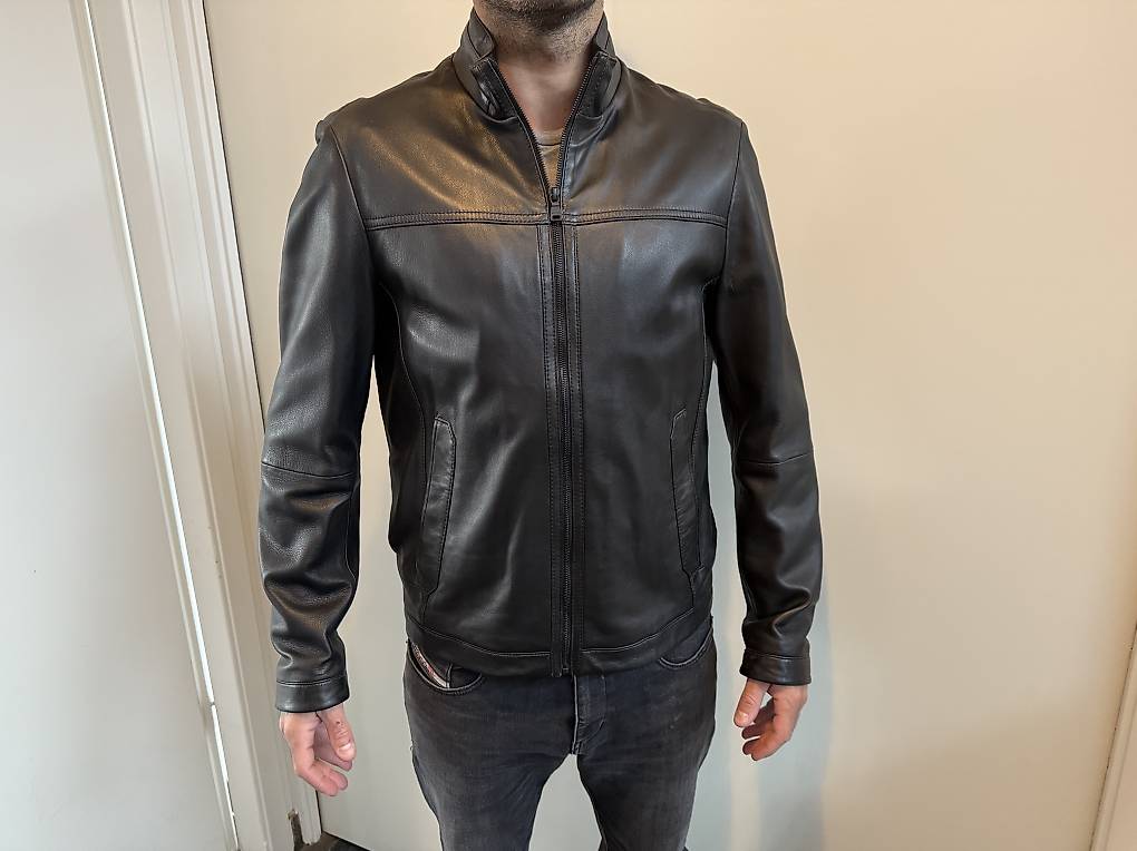 Veste Cuir Hugo Boss Blouson Homme Blouson Cuir Homme Hugo Boss