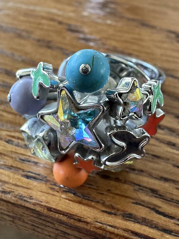 BROCHE CIGALE ART DECO EN BAKELITE AILES AVEC STRASS ANCIENNE BROCHE CIGALE ART DECO EN BAKELITE AILES AVEC STRASS ANCIENNE