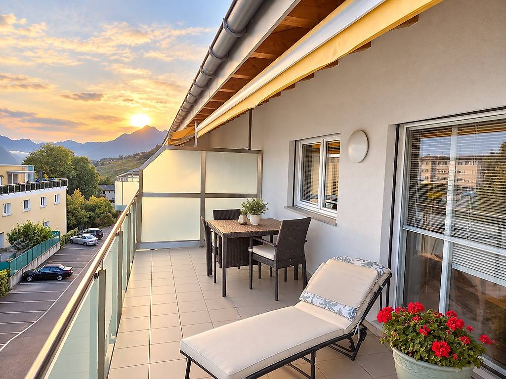 Champlan - Magnifique attique avec vaste mezzanine et balcon im Kanton ...