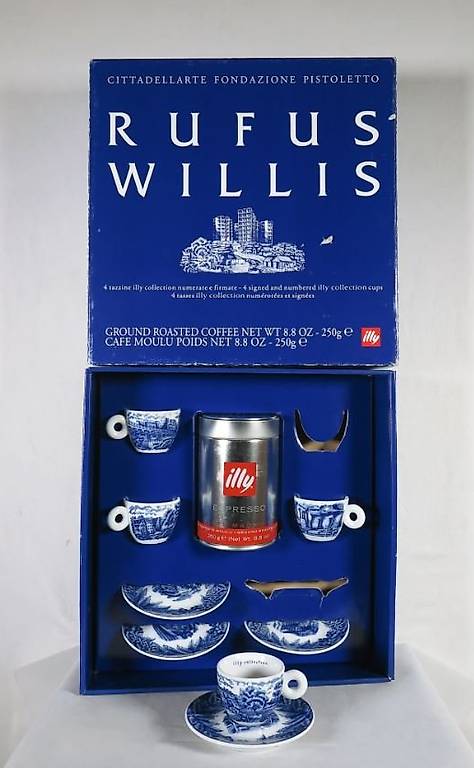 6 Espresso Tassen illy collection - A.R. Penck. Porzellanfabrik Mitterteich | Barnebys