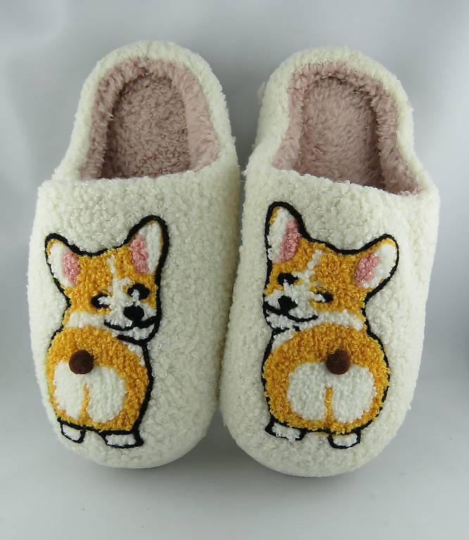 Skinnydip The Simpsons Hausschuhe - Ultraweiche Kunstfell Slipper