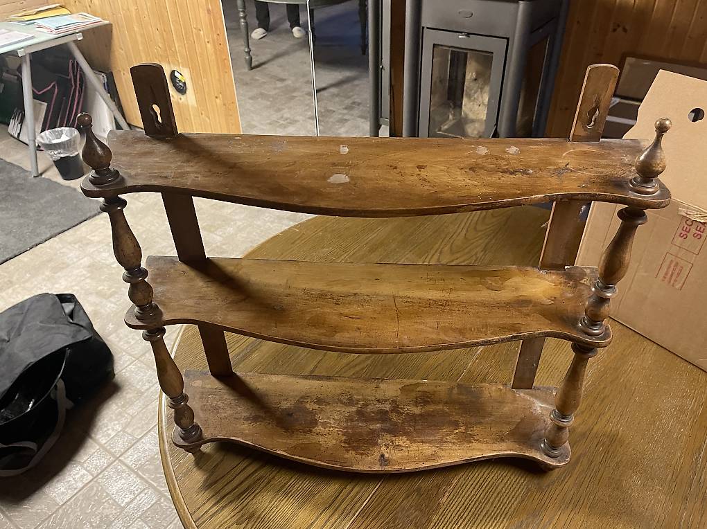 Étagère murale ancienne en bois Style rustique / vintage im Kanton ...