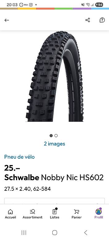 Mousse Anti-crevaison Tannus Armour – Pour Pneus 20 X 1.95 à 2.5 – Neuf