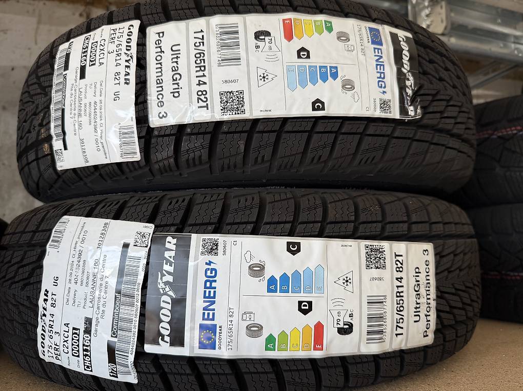 Pneu Hiver 175/65/14 Canton Neuchâtel - anibis.ch