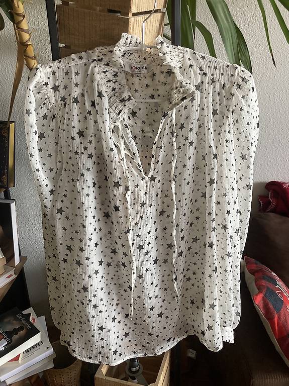 T-shirt Basique MORGAN Taille 34 (XS) | Noir En Acrylique | Neuf Avec étiquettes