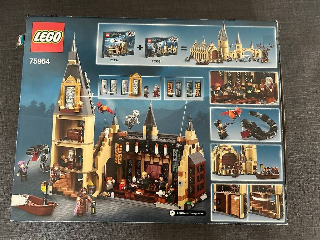 LEGO Harry Potter - 75954 Harry Potter Hogwarts Great Hall Canton ...