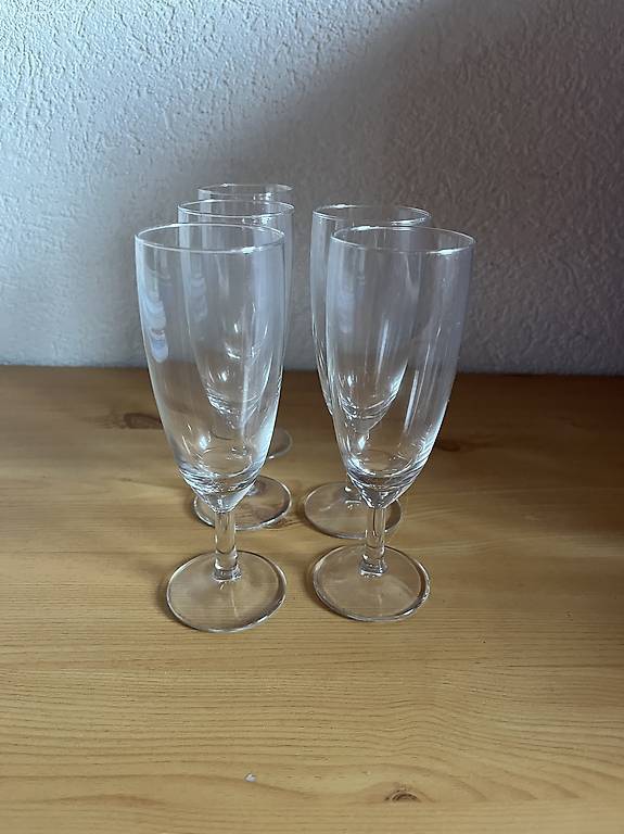 Porte-bougie PartyLite – Verre, Motif Champagne Et Bulles (AR3)