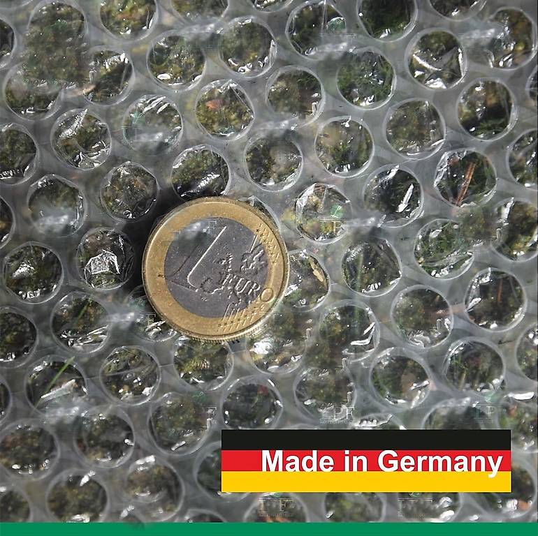 1x Rolle Luftpolsterfolie 60cm x 100m Noppenfolie Verpackungsmaterial Polsterfolie Blasenfolie Knallfolie Transparent