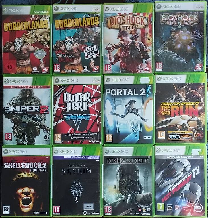 Lot De 3 Jeux Xbox 360 Neufs Sous Blister - Truck Racer Inclus, Jeux Scellés D'origine