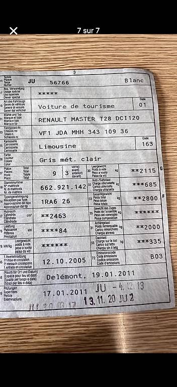 Pièces renault master 2.5dci 120 2005 — slika 4
