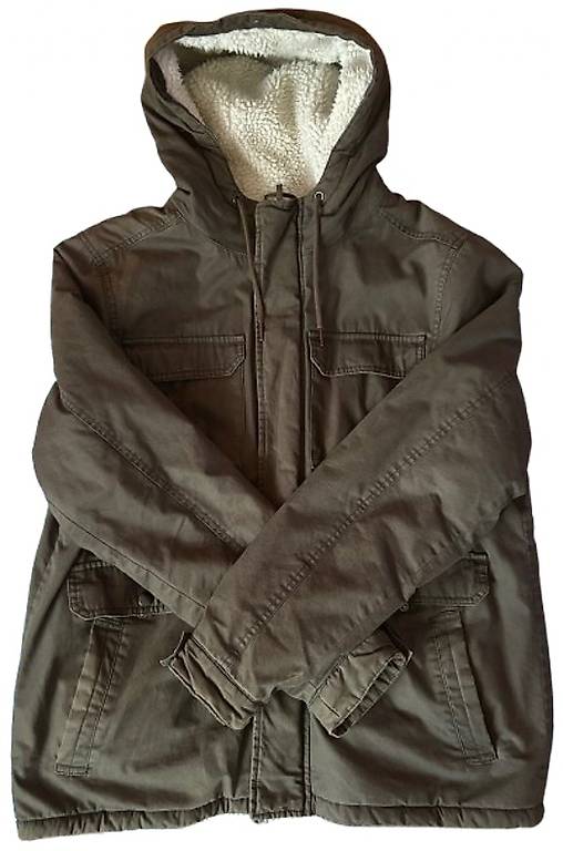 Veste En Jean Zara Destroy, Homme – Taille S, Couleur Kaki – Style Décontracté