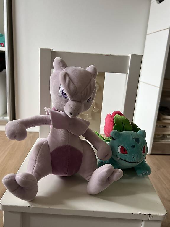 Peluche Bulbizarre Pokémon 18cm – Trop Mignon, Neuf Et Tout Doux !