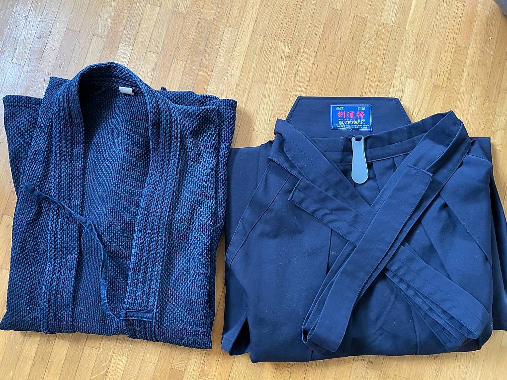 Armure Kendo Complète Kozuchi – Veste Et Pantalon – Fabriquée Au Japon – Bon état