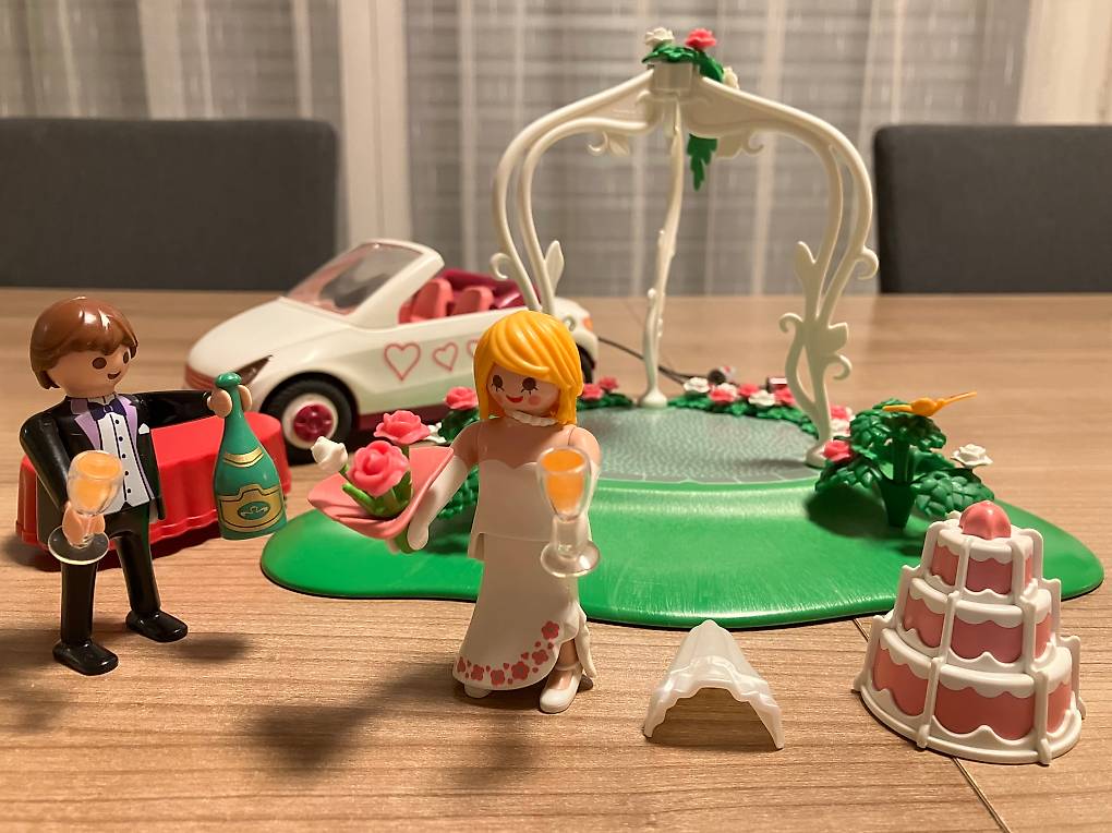 Lot Playmobil Mariage – Boîtes 9228, 9229, 9230 – Incomplet – Voir Photos