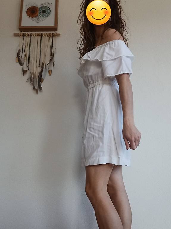 Blanche Kookai Robe Femme Kookai Robe Longue Dos Nu Kookai Taille