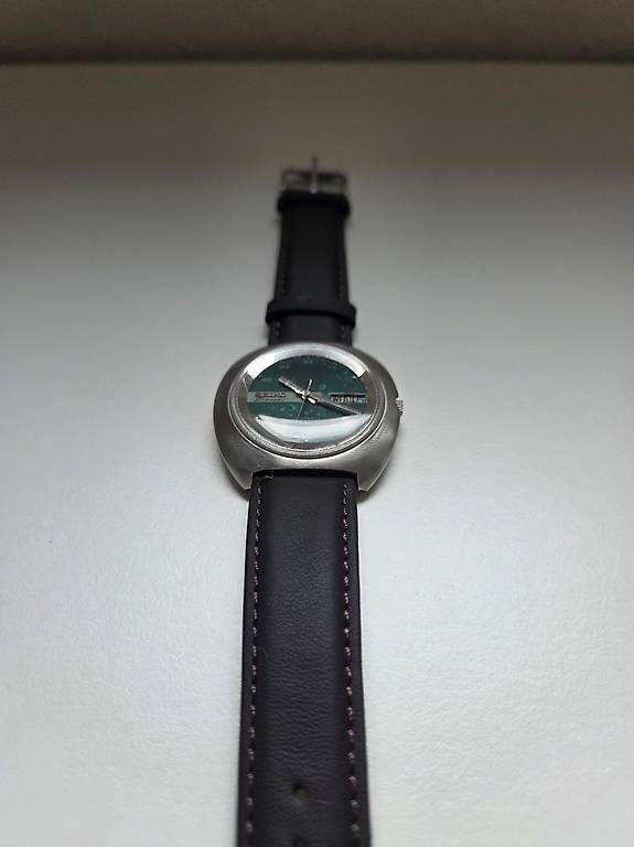 Montre Vintage AKTEO Automatique 25 Rubis - Années 90 - Acier Inox - Occasion (fonctionne Parfaitement)