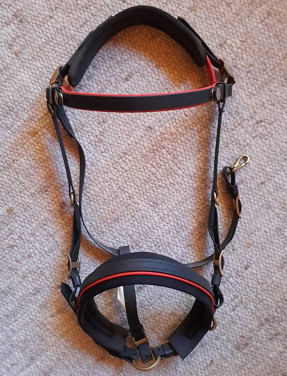 Médaillon Harnais De Cheval Vintage En Laiton - Déco Anglaise Des Années 70