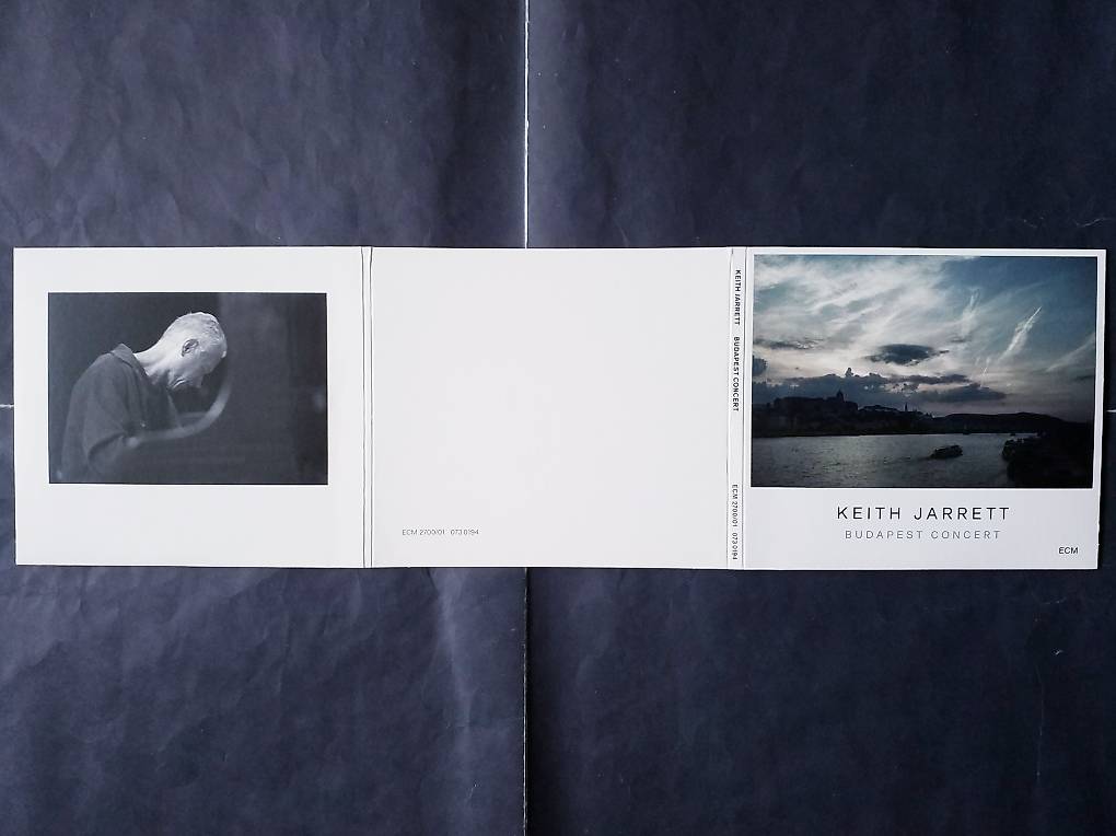 KEITH JARRETT, Budapest concert - 2x cds 2020 - NEW - Canton Vaud
