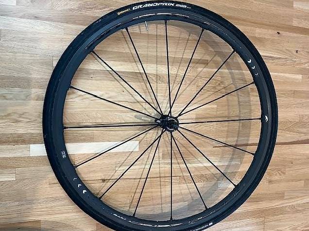Roue Avant Campagnolo Record – Clincher, 36 Trous, Vélo Course, Vintage Italie, Bon état