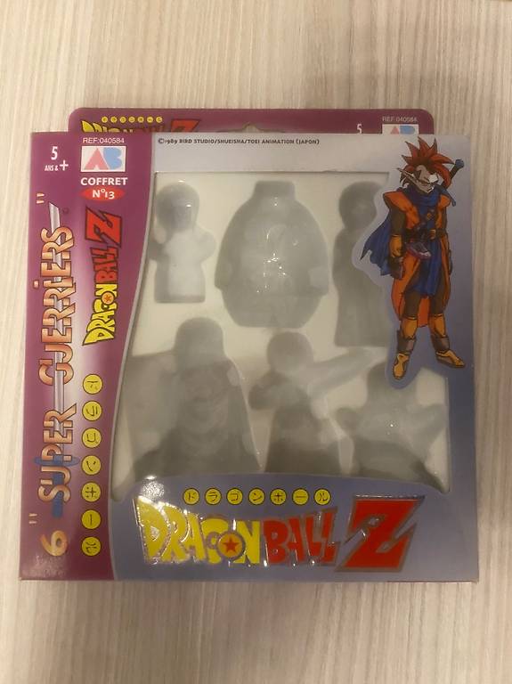 LOT FIGURINE DRAGON ball Z Vintage AB Studio AB Toys Soft Vinyl Moto Voiture