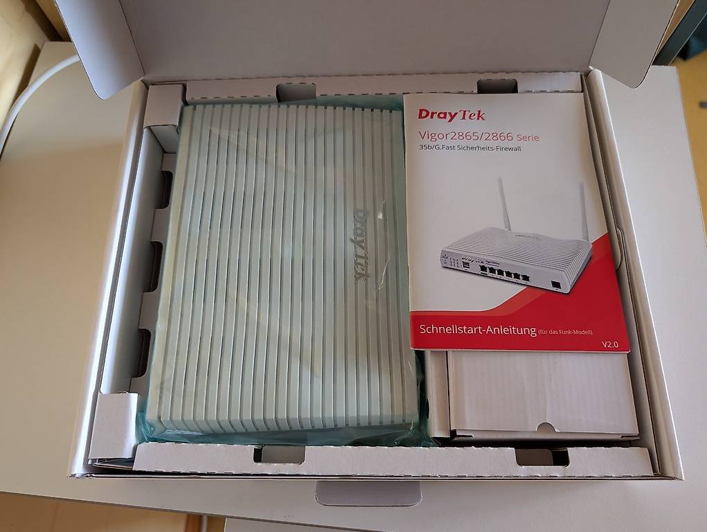 DrayTek Vigor2866ax - Router modem firewall G.Fast im Kanton Waadt ...