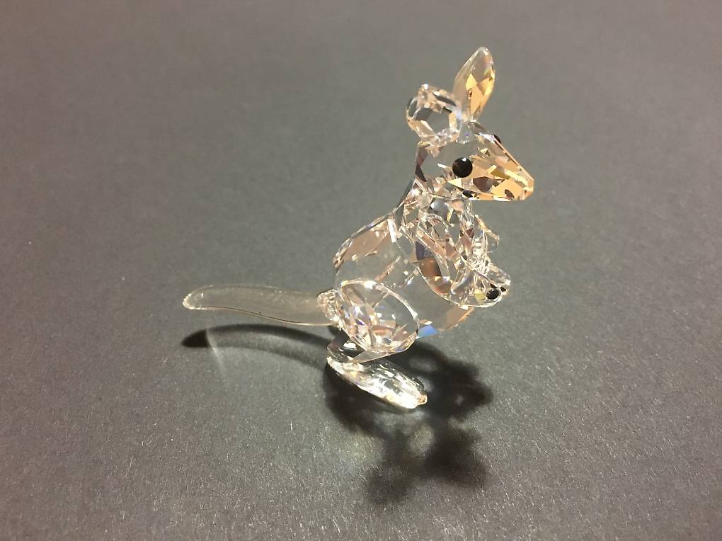 Figurine Swarovski Cristal Panda Koala Ours Miniature - Transparent - 8,5 Cm