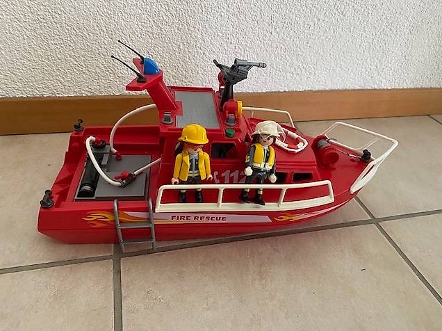 Bateau pompier Playmobil Canton Vaud - anibis.ch