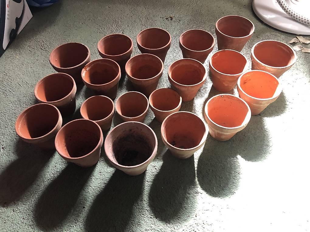Lot De 48 Petits Pots En Terre Cuite Avec Trous De Drainage Pour