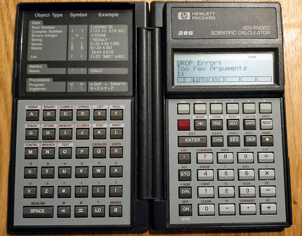 ANCIENNE CALCULATRICE électronique TEXAS INSTRUMENTS TI-1032 Vintage 80