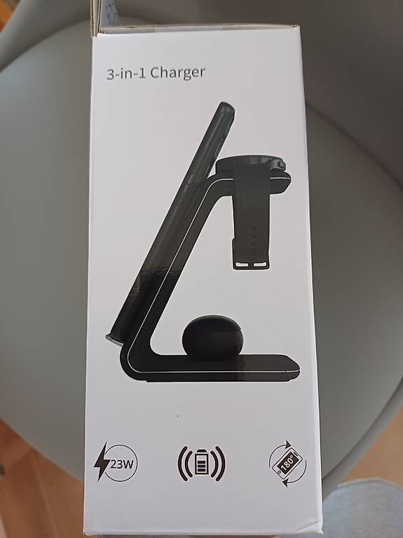 Chargeur sans fil - TD® - 3 en 1 - Charge rapide - Support téléphone