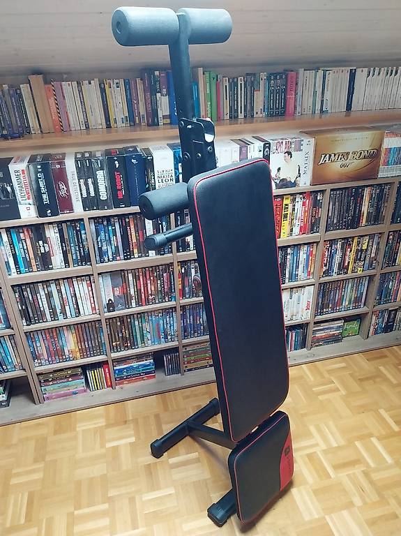 GORILLA SPORTS® Banc de usculation ultifonction - Kit d'Haltères