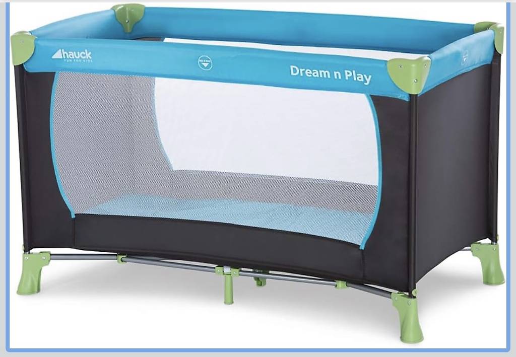 ColorBaby – Lit De Voyage Pour Poupée, 29x50x30 Cm, Design Safari Rose Avec Barreaux, Jeu D'imitation Dès 3 Ans