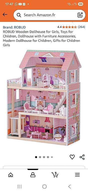 Chambre Enfants Bodo Hennig Pour Maison De Poupées échelle 1/8 - Vintage Allemagne