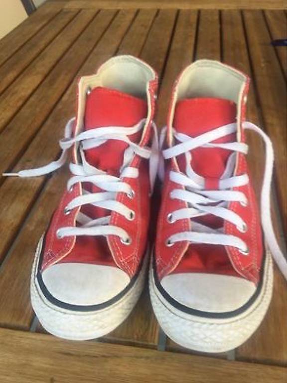 Converse rouge taille 34 best sale