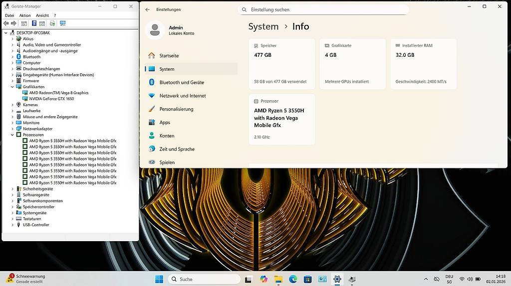 Gaming ASUS TUF Ryzen, 32 GB Ram, 512GB SSD, Win11 Canton Glaris ...
