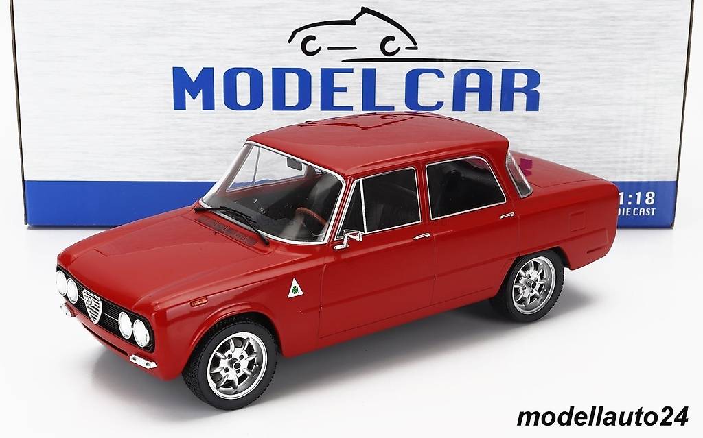 Alfa Romeo 166 3.0 V6 1998 Rosso Alfa / Mitica 1:18 Canton