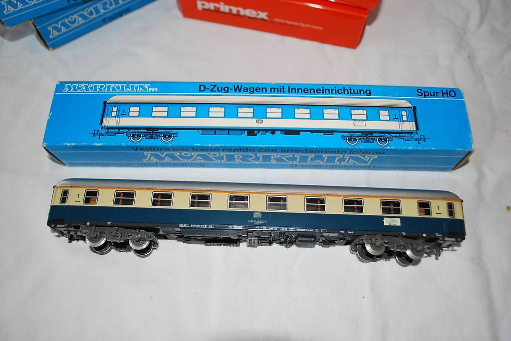 Wagon Voyageurs 3ème Classe Märklin échelle 0 - N°17270 - Années 40 - Occasion