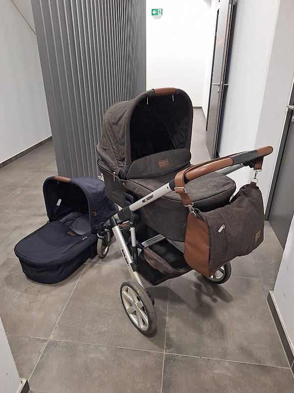 Poussette ABC Design + 2 landeaux + sac à langer im Kanton Neuenburg ...