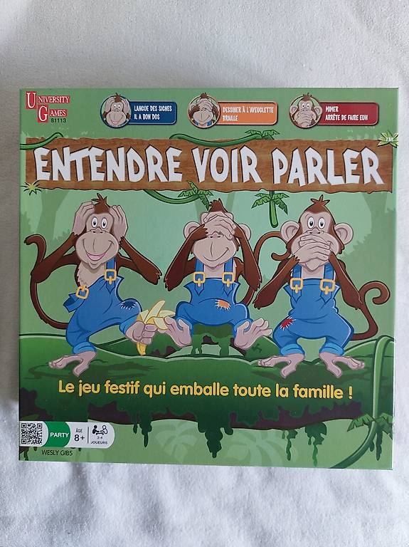 Pathtag Singes 'No Evil' #40491 – Métal Argenté, Traçable, Pour Géocaching