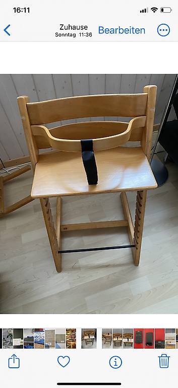 Stokke Tripp Trapp Unterschied Altes Und Neues Modell Tripp Trapp mit Bügel und Riemen von Stokke im Kanton Luzern - anibis.ch