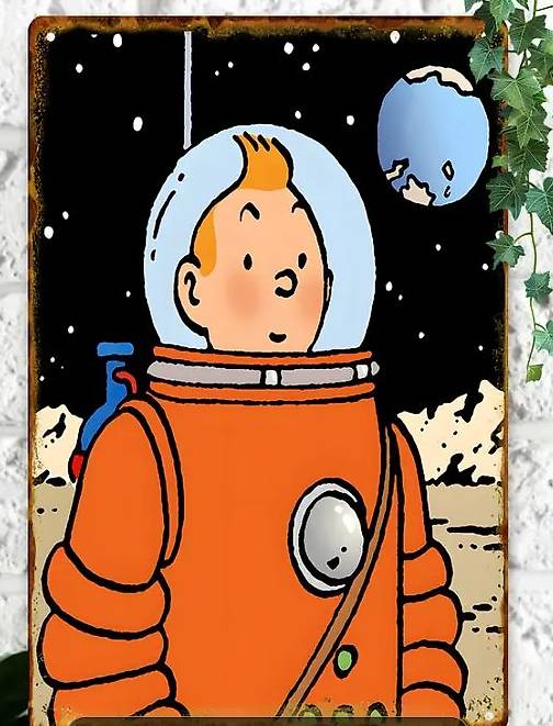 Cadre Tintin - L'Atelier du Cadre