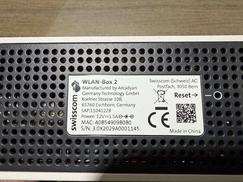 Swisscom extender (WLAN Box 2) Canton Vaud - anibis.ch