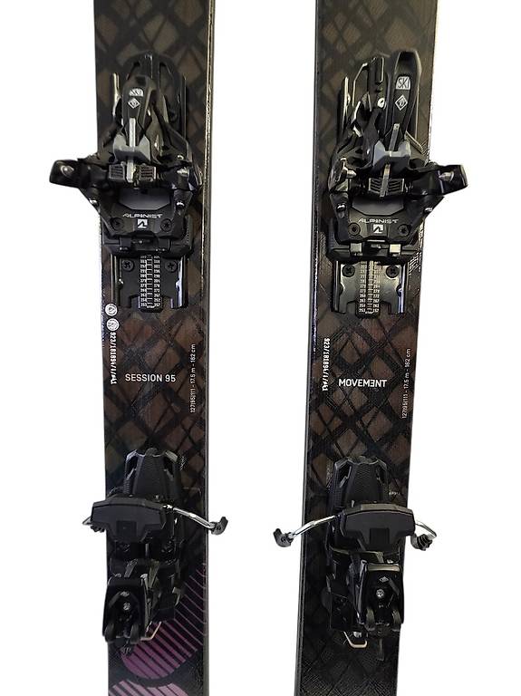 Movement Session 95 Set NEUF ski de randonnée Movement Session 95 1m62 + peaux Canton ...