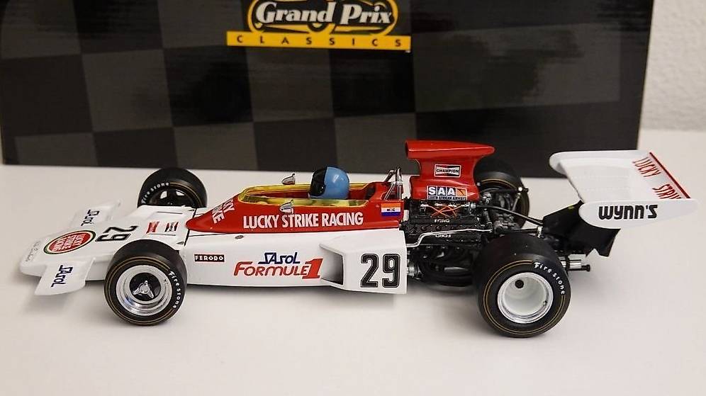 Lotus F1 72D Ford JPS N 32 World Champion Winner British GP 1972 Emerson FITTIPALDI Black