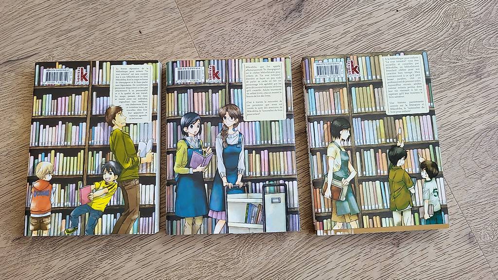 Tomes 1 2 et 3 Le Maitre des livres Manga comme neuf Canton Vaud