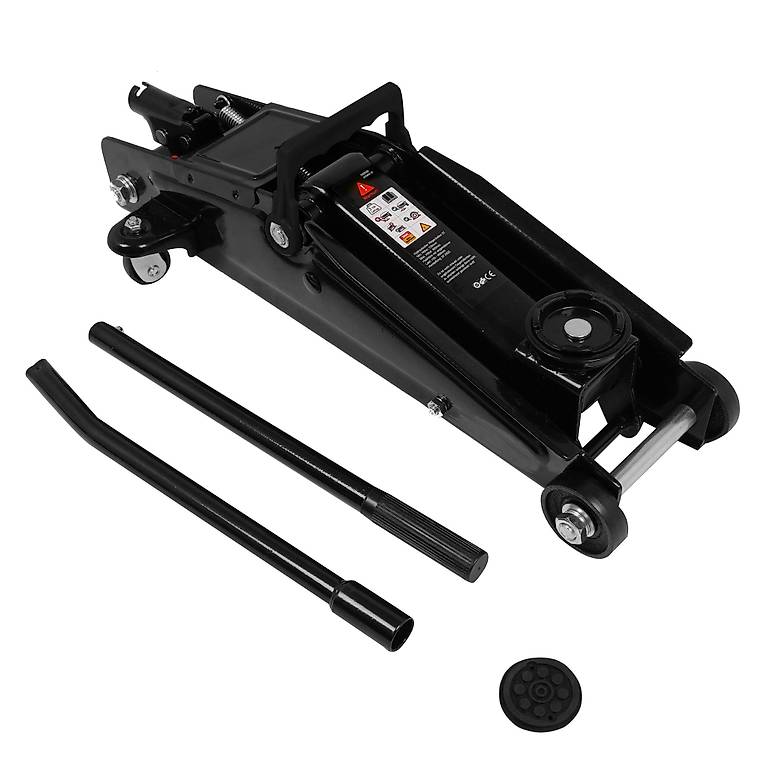 Cric Tout-terrain MSW 3000 Kg - Hauteur 13-133 Cm, Pour SUV, 4x4, Véhicules Lourds, Usage Garage Et Extérieur