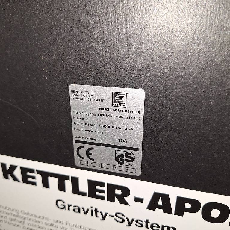 Kettler Apollo Gravity systeme Canton Valais - anibis.ch