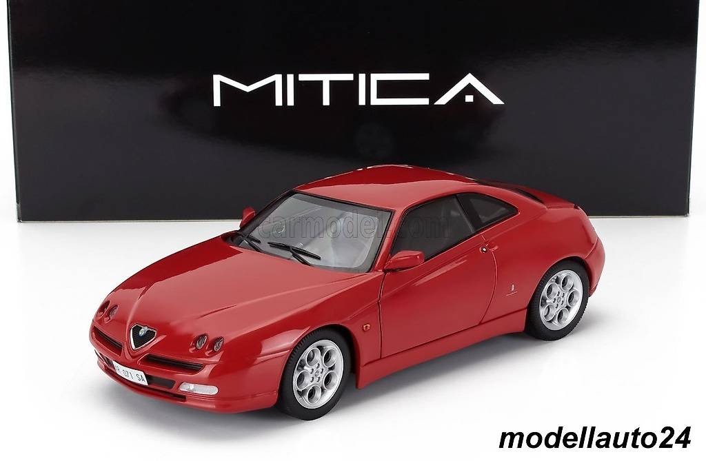Alfa Romeo 166 3.0 V6 1998 Rosso Alfa / Mitica 1:18 Canton