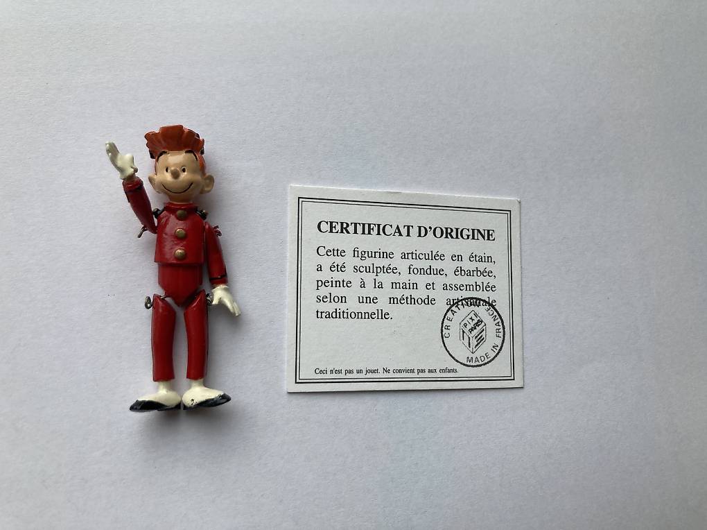 Spirou et Fantasio - Figurine Pixi 4696 - Spirou dans sa